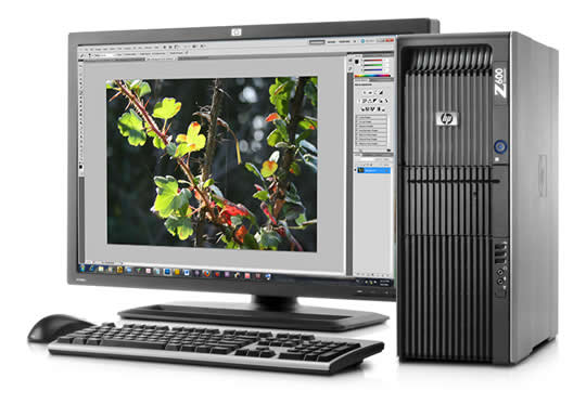HP WorkStation Z600 Dual Xeon E5620 Six Core Chuyên đồ họa, render.